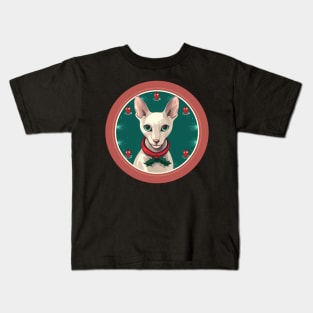 Oriental Shorthair Cat Xmas  Ornament, Love Cats Kids T-Shirt